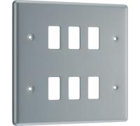 BG RMC6 Metal Clad 6G Grid Front Plate