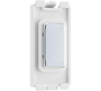 BG RPCBLNK Nexus Grid Blank Module - Polished Chrome