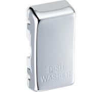 BG RRDWPC Nexus Grid Rocker Embossed (DISH WASHER) - Polished Chrome