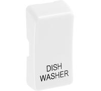 BG RRDWPCDW Evolve Grid White 'DISH WASHER' Rocker