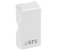 BG RRLTW Nexus Grid Rocker Embossed (LIGHTS) - White