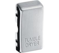 BG RRTDBS Nexus Grid Rocker Embossed (TUMBLE DRYER) - Brushed Steel