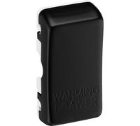 BG RRWDFB Nexus Grid Rocker Embossed (WARMING DRAWER) - Matt Black