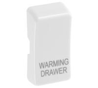 BG RRWDW Nexus Grid Rocker Printed (WARMING DRAWER) - White