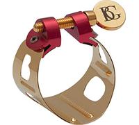BG Soprano Saxophone Ligature Duo Metal Gold Lacquered