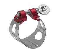 BG Tenor Saxophone Ligature Duo Metal Silver Plated