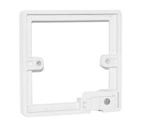 BG White Round Edge Cord Grip Spacer for 13A Fused Connection & 20A Switches