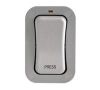 BG WP14S IP66 1 Gang 1 Way Single Outdoor Weatherproof 20A Press Switch