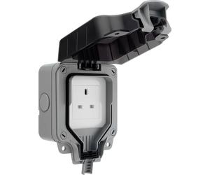 BG WP23-02 Weatherproof Nexus Storm 13A 1G Unswitched Socket