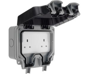 BG WP24-02 Weatherproof Nexus Storm 13A 2G Unswitched Socket