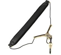 BG Zen Strap for Soprano, Alto & Tenor Sax BG-S20YMSH - Metal Coated Snap Hook - Black - Large