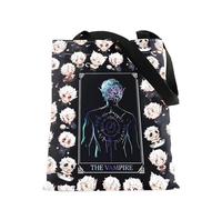 BG3 Astarion Merch Shoulder Bag Pale Elf Astarion Inspire Tote Bag Vampire Fan Gift Video Game Gift (The Vamp UK)