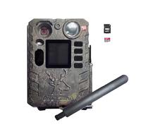 BG410 Hunting Camera - MS 4G 37MP 4K Wildlife Camera, Mobile Phone Transmission, Camouflage Pattern Case, Photo Streaming via Mobile Phone MMS Cloud Disk, Dice Range