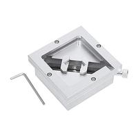 BGA Reballing Station, reball jig Aluminum Alloy Universal Ball Rework Table Tin Planting Blue Lightweight pragmatic, reballing station with Diagonal Ball Planting Fixture for Computer CPU Phone Welde