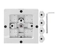 BGA Reballing Station Universal Fixed Steel Mesh Stencil Solder Aluminum Alloy Kit HT 80H for Mobile Phone Chip Plant Tin Rework