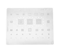 BGA Reballing Stencil Rework Template for A520 A310 S5mini Phone CPU, Universal Tin Mesh Solder Template Immediate Tinning Applicable for A7 A5 A3 S5 J7 Series