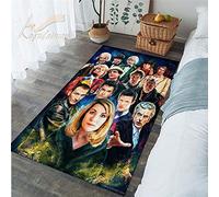 BGAFAG Doctor Who Non-Slip Large Carpet For Kids Bedroom Living Room Home Decor Yoga Mat E6152 80X120Cm