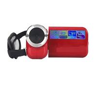 BGAZA 16MP 2inch LCD HD 16X Digital Zoom Camcorder Video Camera Shooting Photography Video Camcorder Wedding DVR Record(Rosso)