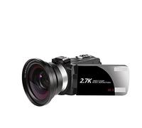 BGAZA 2.7K Outdoor Vlog Camcorder For Photography 16X Zoom Video Recorder Rotate Touch Screen Selfie Digital Camera Home Use(16G SD Card,NA-U800-LO)