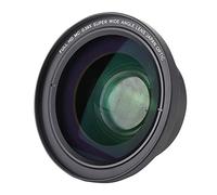 BGAZA 37mm 2 In 1 HD 0.39X 0.45X Super Wide Angle Macro Lens For Video Camera 2X Telephoto Zoom Camcorder Lens Teleconverter