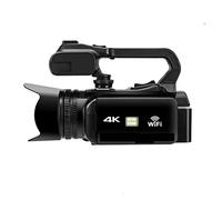 BGAZA 64MP Live Streaming Camera 4K Digital Camcorder 18X Webcam Rotate Touch Screen Video Vlog Recorder 18X Zoom(32GB SD Card,Standard)