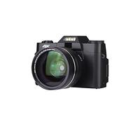 BGAZA Digital Video Camera Vlog Camcorder For Portable Handheld 16X Digital Zoom 30MP Video And Photography(With 64GB TF card,Cam Pro lens)