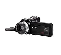 BGAZA Full 4K Digital Camcorder 48MP Digital Video Camera For Streaming 18X Wide Angle Vlog Camera Time Lapse Loop Recording(NO SD Card,Standard)