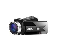 BGAZA Night Vision Digital Video Cameras For Live Streaming Webcam Photography Remote 4K Vlog Camcorder Infrared Recorder(16G SD Card,Nero)