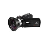 BGAZA Video Camcorder 4K 48MP Built-in Fill Light Touch Screen Vlogging For Recorder Digital Camera(32 G SD Card,AF1 Lens)