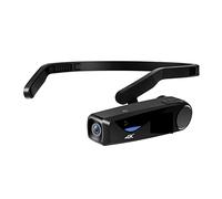 BGAZA Video Camera Head Mounted Wearable FPV 4K Camcorder Webcam Vlog Blogger(With TF card 32GB,EP6)