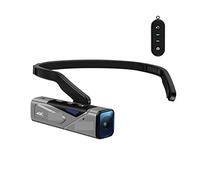 BGAZA Vlog Video Camera Head Mounted Wearable Camcorder 4K Mini FPV Digital Camara(Standard,EP7 with remote)