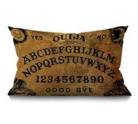 BGBDEIA Cushion Cover Vintage Retro Boards Design Waist Lumbar Cotton Linen Throw Pillow case Pillow Cover for Sofa Home Decorative Oblong 30 x 50 cm 12x20 Inches