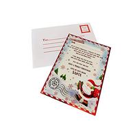 bgc Christmas Festive Fun Letter From Santa With Envelope North Pole Special Delivery (Pack of 3)