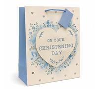 BGC Studios Wraptastic Large Christening Day Gift Bag with Tag