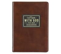 Bgdhinkt 2026 New One Minute with God for Men 365 Daily Devotion Guide Book Brown Daily Bible Reading & Prayer Planner Quiet Time & Spiritual Growth (01)