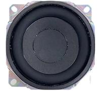 BGDIEAKIN 1pcs 3 Inch Warped Angle Subwoofer 4 Ohm 30W Large Stroke Rubber Side Pot Bottom Type Paper Basin Audio Speaker