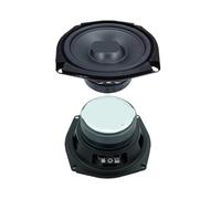 BGDIEAKIN 2 Pcs/Lot 5 Inch Speaker 8 Ohm 150W Home Theater & Sound System Rubber Ring Waterproof Mid-range Loudspeakers