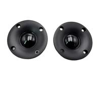 BGDIEAKIN 2Pcs 2.5 Inch Mini Tweeter Audio Speaker 66mm 6 Ohm 20W Transparent Film Dome Speaker Small Bookshelf Sound Boxes