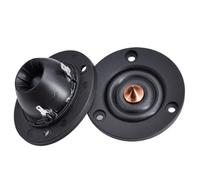 BGDIEAKIN 2pcs 2 Inch Silk Dome Tweeter High-End Hifi 4 Ohm 35W Passive Speaker Treble Bullet Horn