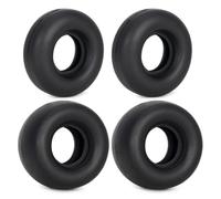BGDIEAKIN 4Pcs Rubber Tyres Wheel Tires With Silencing Sponge for Ta-miya 1/10 Buggy Car Upgrade
