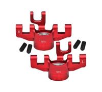 BGDIEAKIN Aluminum 7075 Front Steering Block For AR-RMA 1/8 Mojave 4S Blx Desert Truck(Rot)