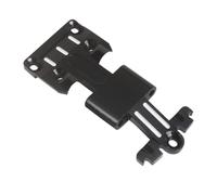 BGDIEAKIN Aluminum Front Lower Arm Pin Mount Plate Underguard Upgrades Parts Accessories for 1/10 RC Car for Ta-miya Hornet EVO(Schwarz)