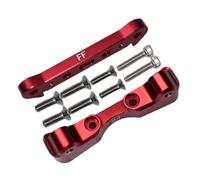 BGDIEAKIN Aluminum Front Lower Suspension Mount FOR AR-RMA 1/5 KRATON 8S ARA110002T1/ARA110002T2 ARA330555+ARA330556+ARA330594(Rot)