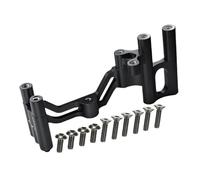 BGDIEAKIN Aluminum Servo Mount For LO-SI 1/6 for Su-per Baja Rey 1.0/2.0 LOS251059(Schwarz)