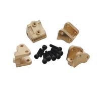BGDIEAKIN Brass Weights AR44 Axle Links Mount Steering Knuckles Diff Cover Battery Tray for 1/10 RC Crawler Car Axial SCX10 II 90046 90047