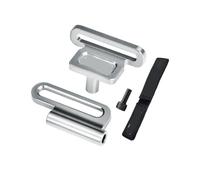 BGDIEAKIN For AR-RMA 1/16 Mini Card Box 3S Aluminum Alloy 7075 Large Capacity Battery Holder with Battery Strap(SILVER)