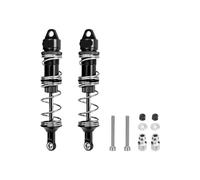 BGDIEAKIN For AR-RMA 1/8 for Kr-aton, 1/7 for Fi-reteam, Notorious For Aluminum Front Double Section Spring Dampers(Schwarz)