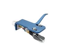BGDIEAKIN For Or-tofon OM5E Premount Cartridge and Stylus Premounted on Headshell for Pro S OM SH-4(Blau)