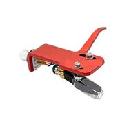 BGDIEAKIN For Or-tofon OM5E Premount Cartridge and Stylus Premounted on Headshell for Pro S OM SH-4(Rot)