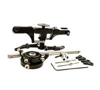BGDIEAKIN For TA-ROT 450 for FBL Flybarless Metal Main Rotor Head Set for Al-ign Trex 450 Helicopter(Schwarz)